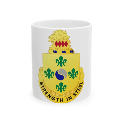 53 Armor Regiment (U.S. Army) White Coffee Mug 11oz - Go Mug Yourself