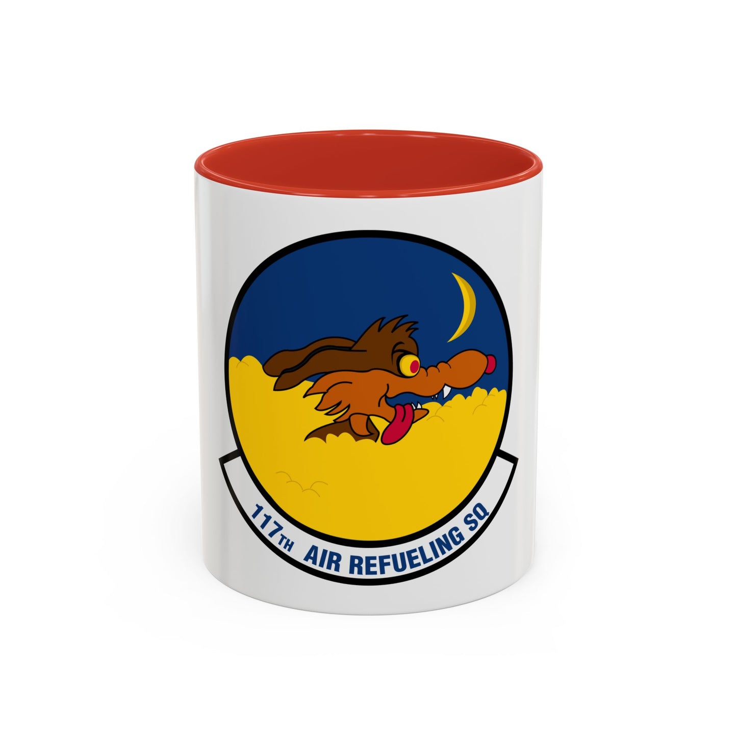 117 Air Refueling Squadron (U.S. Air Force) Accent Coffee Mug