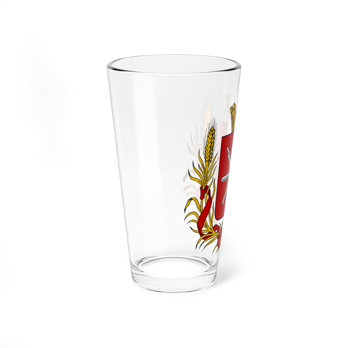 Coat of arms of Tula 1874 (Russia) (Coat of Arms) Pint Glass 16oz