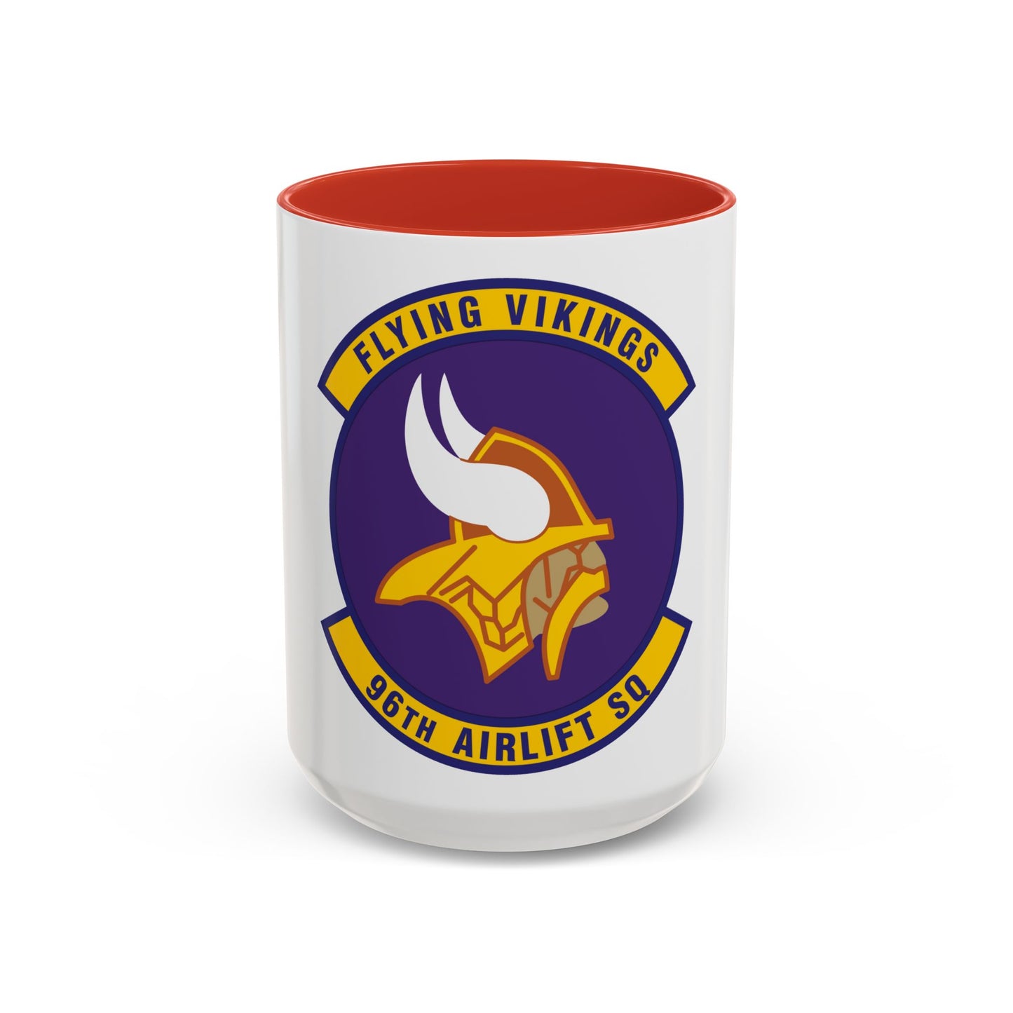 96th Airlift Squadron (U.S. Air Force) Accent Coffee Mug
