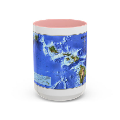 USA - Hawaii (1995) (Map) Accent Coffee Mug