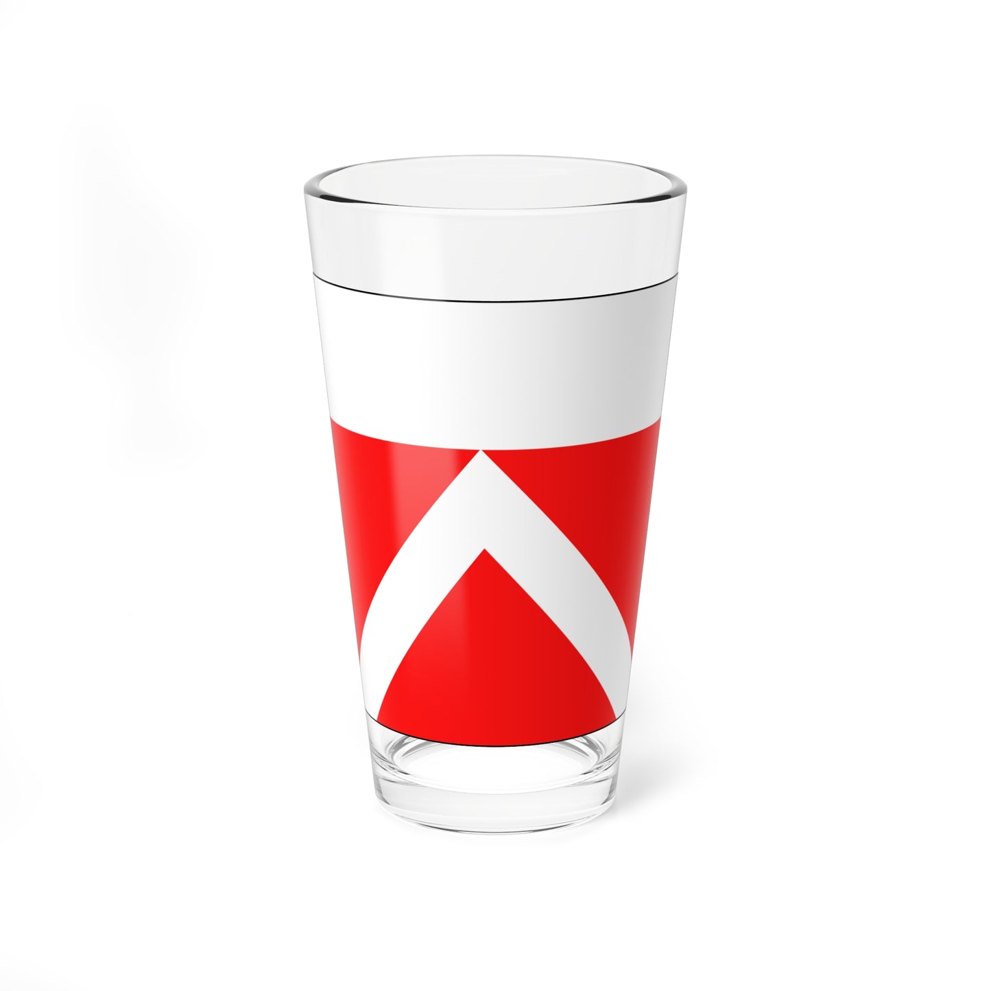 Flag of Yens Switzerland - Pint Glass 16oz