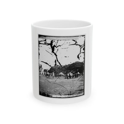 Battery Drill, U.S.A. (U.S. Civil War) White Coffee Mug