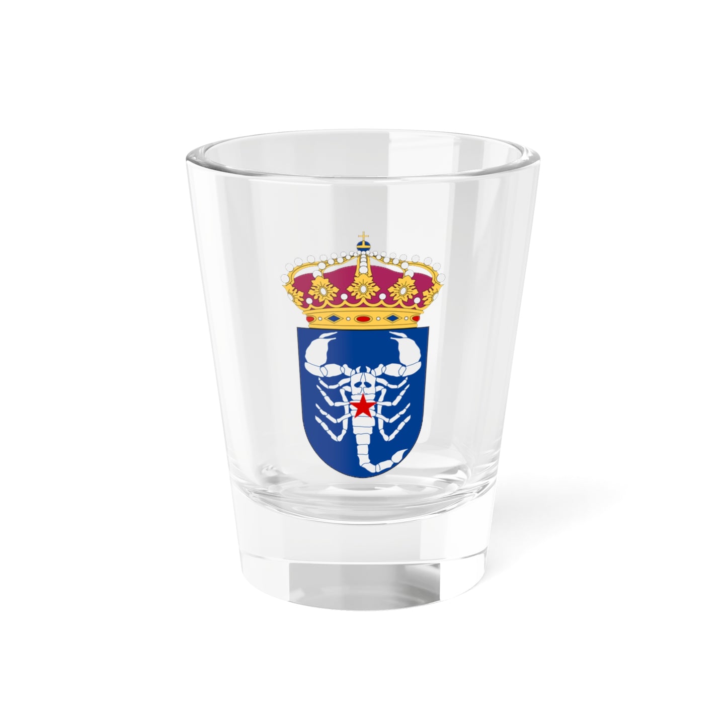 HMS Antares vapen (Sweden) (Coat of Arms) Shot Glass 1.5oz