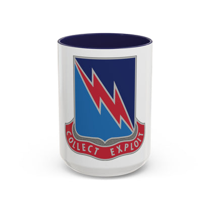 323 Military Intelligence Battalion (U.S. Army) Accent Coffee Mug
