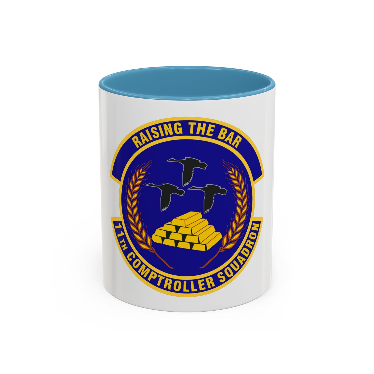 11th Comptroller Squadron (U.S. Air Force) Accent Coffee Mug