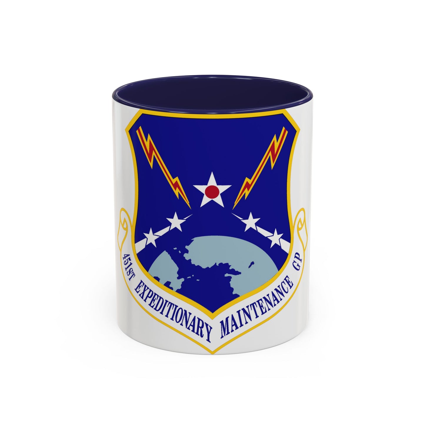 451st Expeditionary Maintenance Group (U.S. Air Force) Accent Coffee Mug