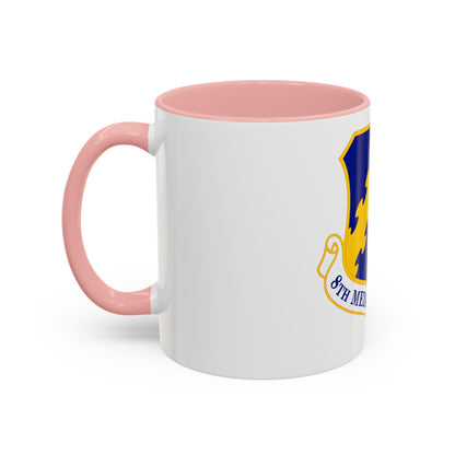 8 Medical Group PACAF (U.S. Air Force) Accent Coffee Mug