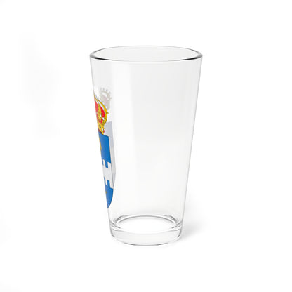 Escudo de Aldehuela de Liestos (Spain) (Coat of Arms) Pint Glass 16oz