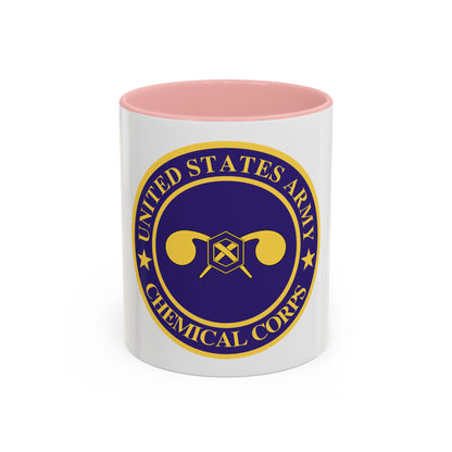 Chemical Corps (U.S. Army) Accent Coffee Mug