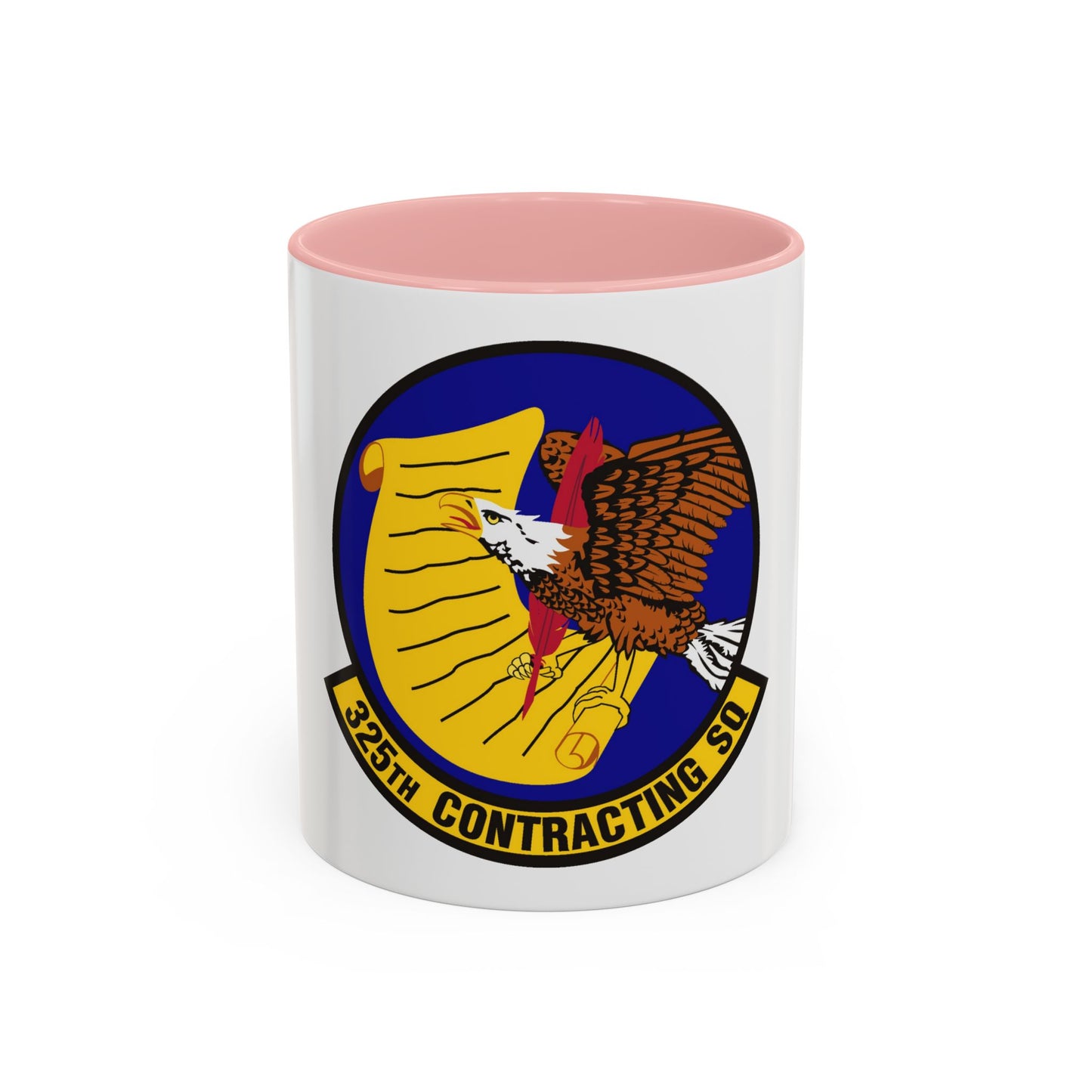 325th Contracting Squadron (U.S. Air Force) Accent Coffee Mug
