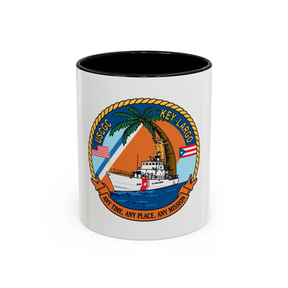 USCGC Key Largo WPB 1324 1 (U.S. Coast Guard) Accent Coffee Mug