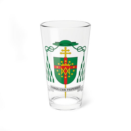 Escudo de Emilio Benavent Escuín (Spain) (Coat of Arms) Pint Glass 16oz