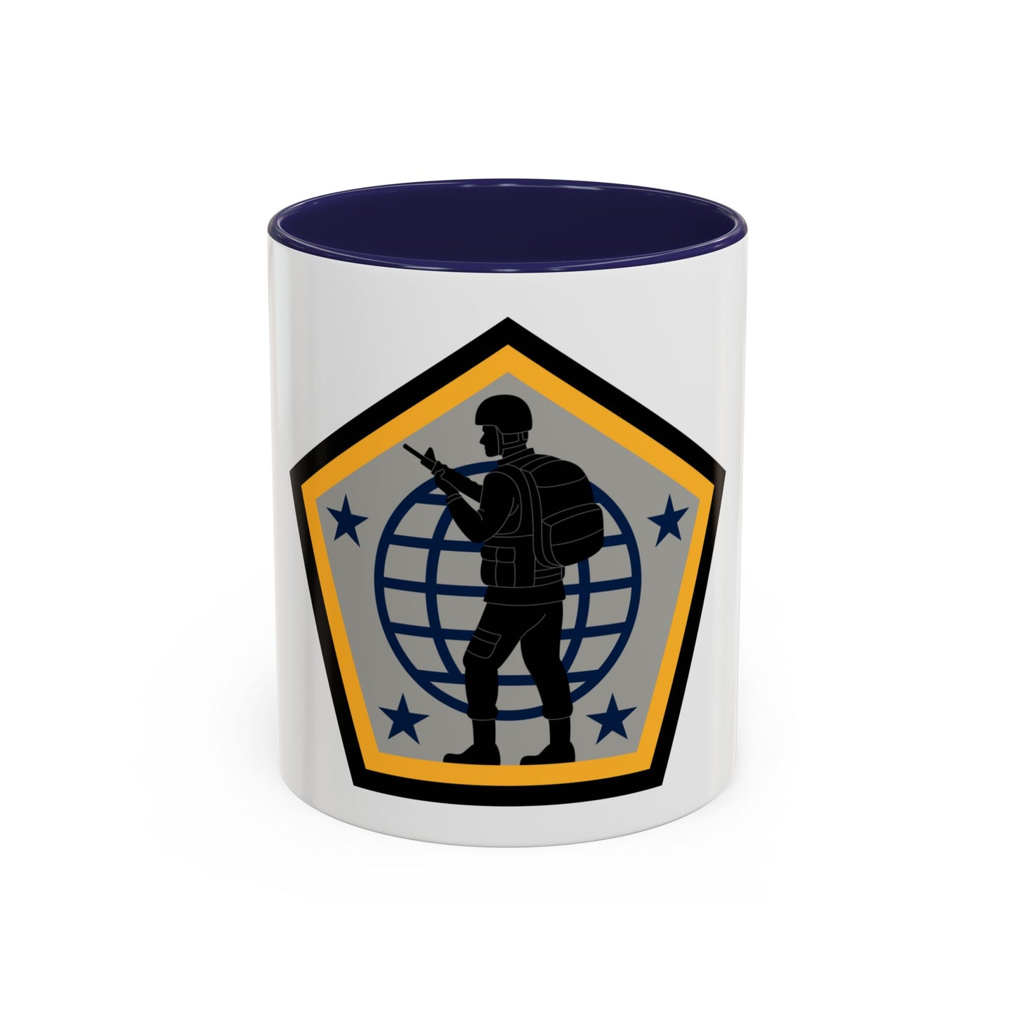 Human Resources Command (U.S. Army) Accent Coffee Mug