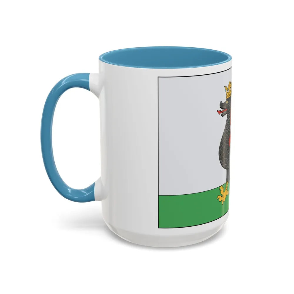 Flag of Kazan Russia - Accent Coffee Mug-Go Mug Yourself