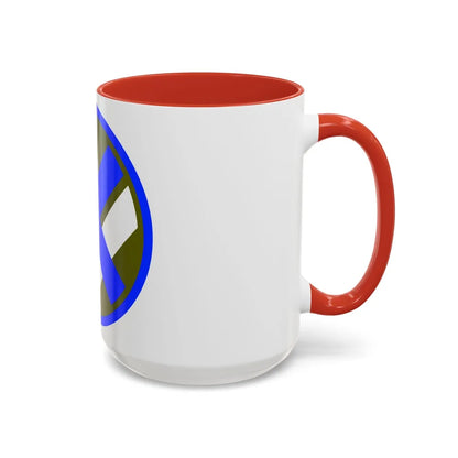 XV Corps (U.S. Army) Accent Coffee Mug-Go Mug Yourself