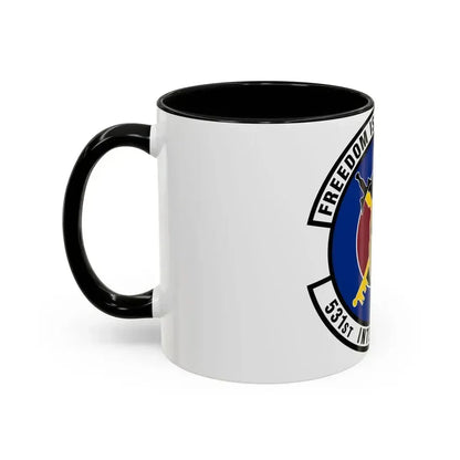 531 Intelligence Squadron ACC (U.S. Air Force) Accent Coffee Mug - Go Mug Yourself