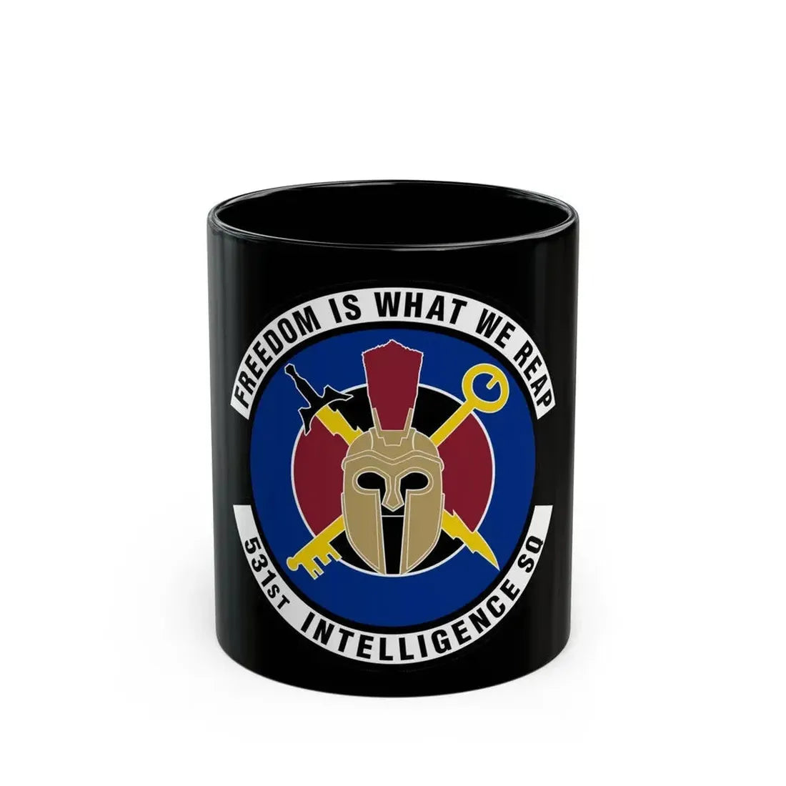 531 Intelligence Squadron ACC (U.S. Air Force) Black Coffee Mug 11oz - Go Mug Yourself
