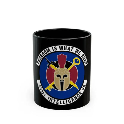 531 Intelligence Squadron ACC (U.S. Air Force) Black Coffee Mug 11oz - Go Mug Yourself