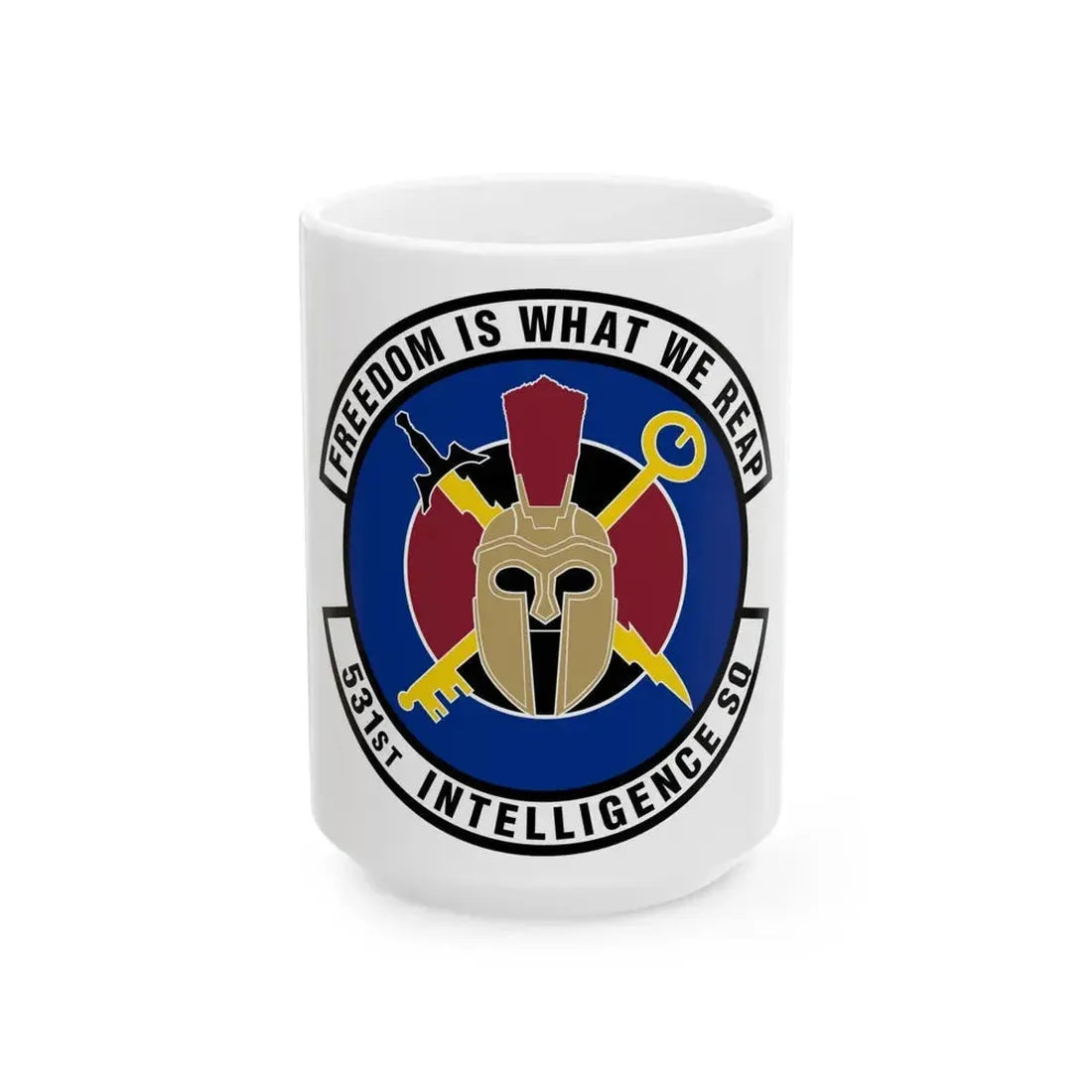 531 Intelligence Squadron ACC (U.S. Air Force) White Coffee Mug 15oz - Go Mug Yourself