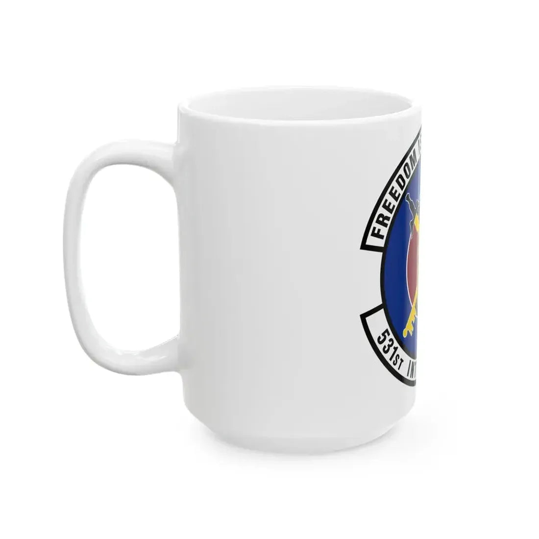 531 Intelligence Squadron ACC (U.S. Air Force) White Coffee Mug - Go Mug Yourself