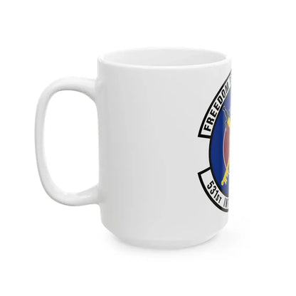 531 Intelligence Squadron ACC (U.S. Air Force) White Coffee Mug - Go Mug Yourself