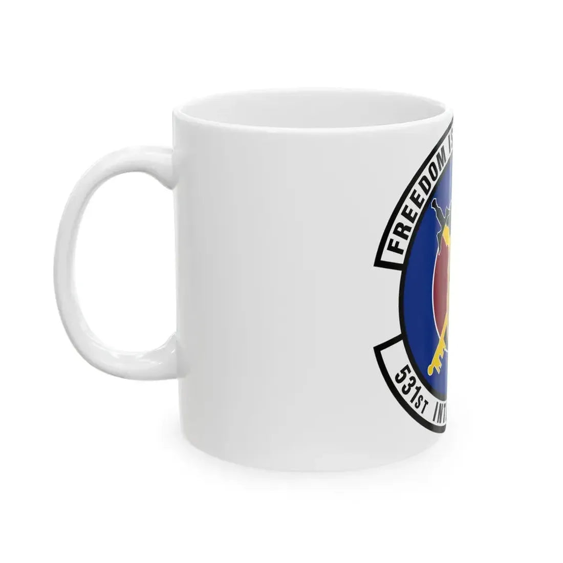 531 Intelligence Squadron ACC (U.S. Air Force) White Coffee Mug - Go Mug Yourself