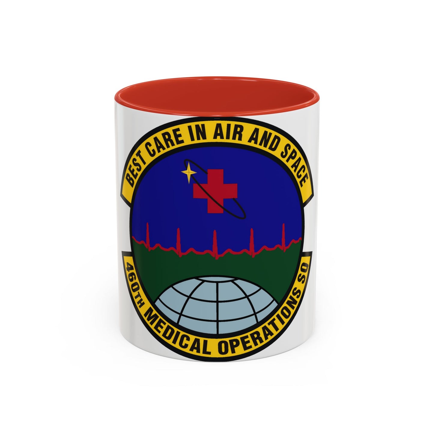 460th Medical Operations Squadron (U.S. Air Force) Accent Coffee Mug