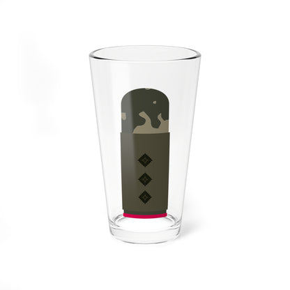 HA OS3 43 Hauptmann Pz (Germany) (Military Rank) Pint Glass 16oz