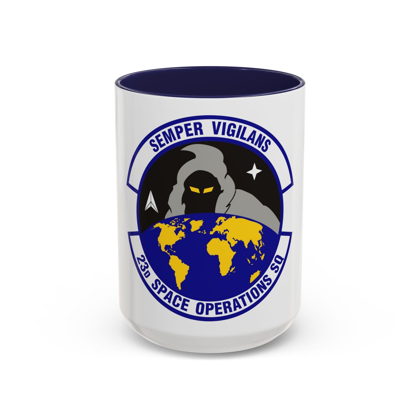 23d Space Operations Squadron (U.S. Air Force) Accent Coffee Mug