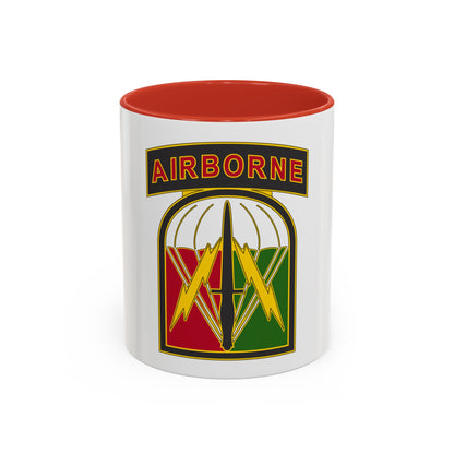 528 Sustainment Brigade 2 (U.S. Army) Accent Coffee Mug