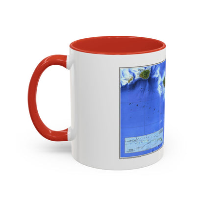 USA - Hawaii (1995) (Map) Accent Coffee Mug