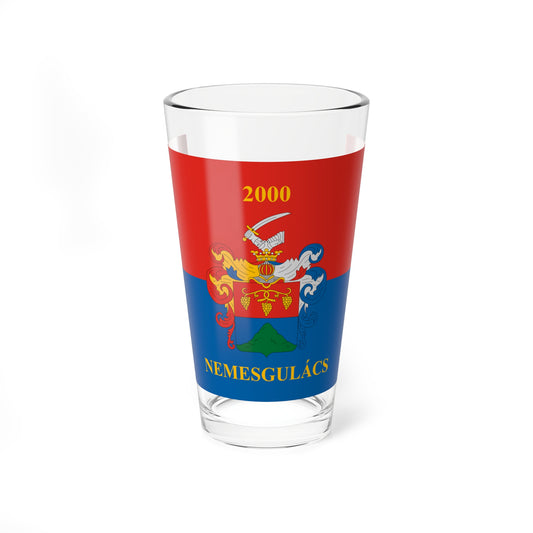 Flag of Nemesgulacs (Hungary) Pint Glass 16oz
