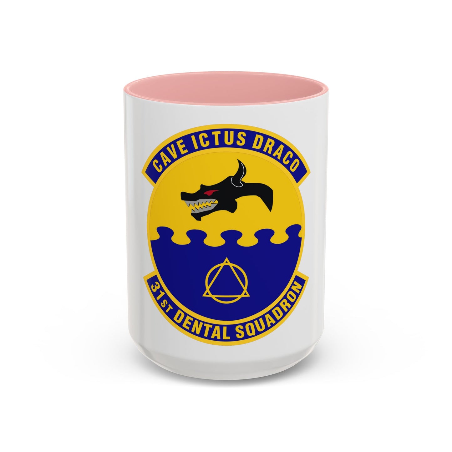 31st Dental Squadron (U.S. Air Force) Accent Coffee Mug