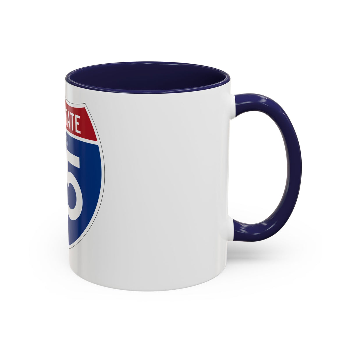 Interstate 45 (U.S. Highways) Accent Coffee Mug