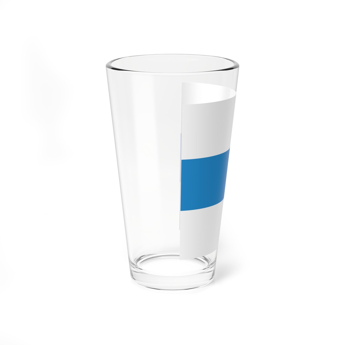 Flag of Canton of Zug (Switzerland) Pint Glass 16oz