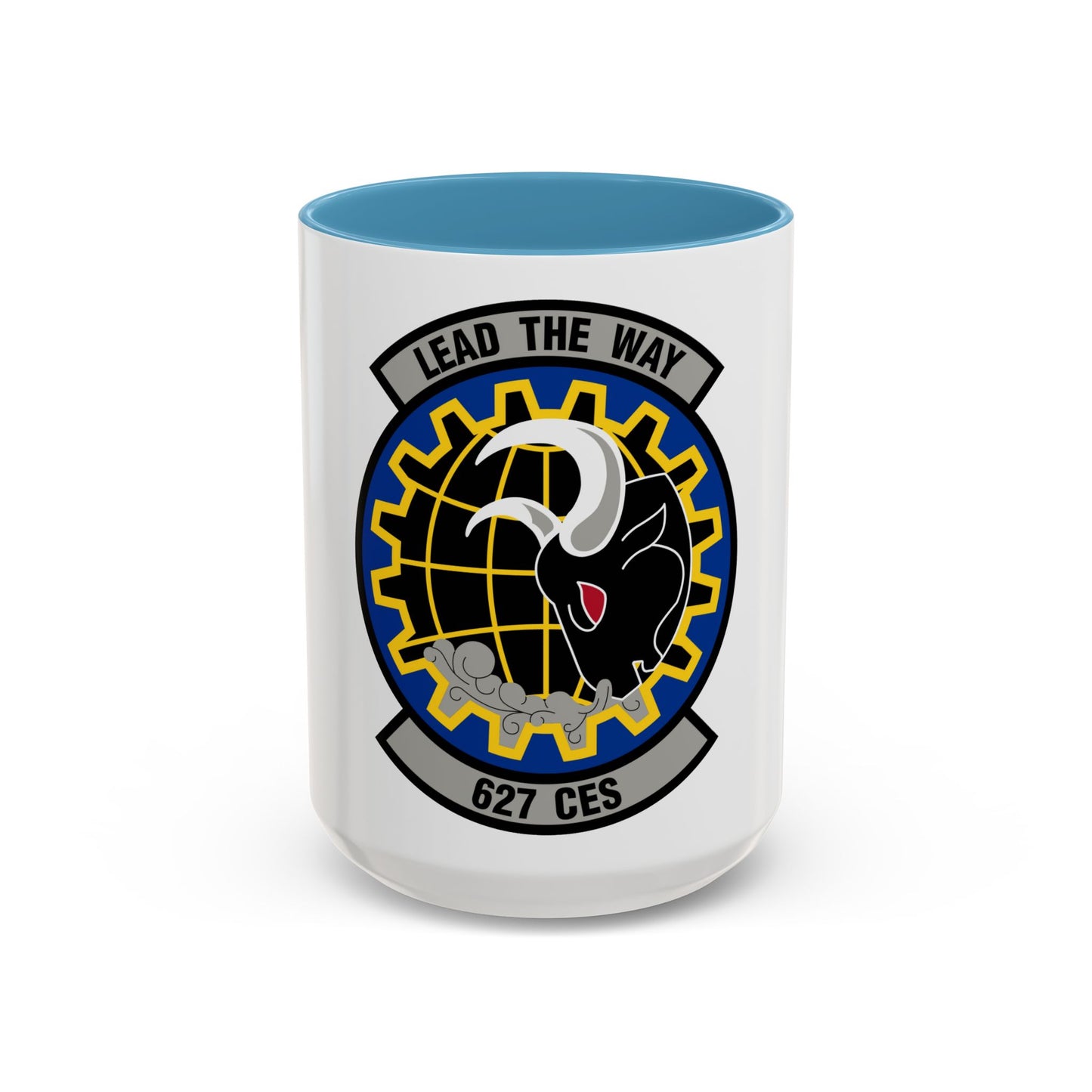 627 Civil Engineer Squadron AMC (U.S. Air Force) Accent Coffee Mug