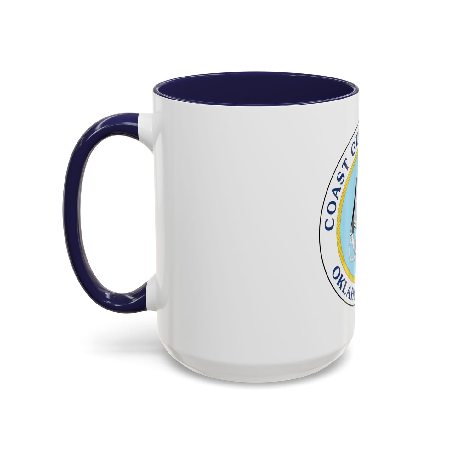 USCG Institute Oklahoma City 2 (U.S. Coast Guard) Accent Coffee Mug