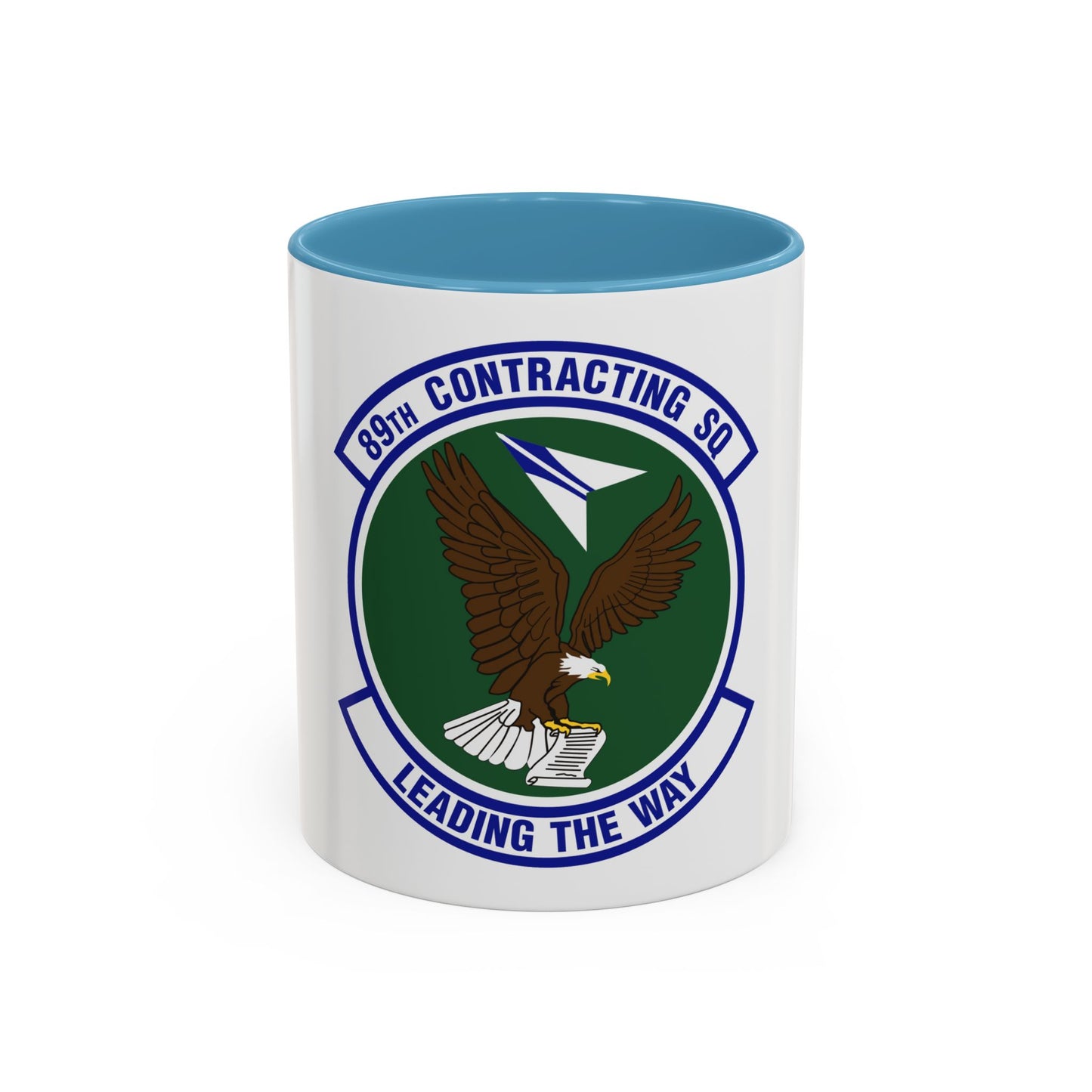 89th Contracting Squadron (U.S. Air Force) Accent Coffee Mug