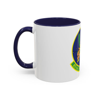 47th Fighter Squadron (U.S. Air Force) Accent Coffee Mug