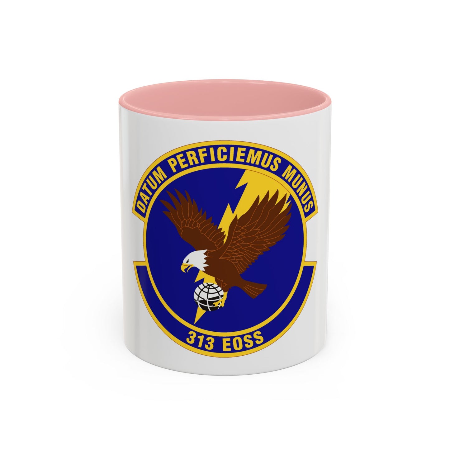 313th Expeditionary Operations Support Squadron (U.S. Air Force) Accent Coffee Mug