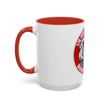 176th Fighter Squadron (U.S. Air Force) Accent Coffee Mug
