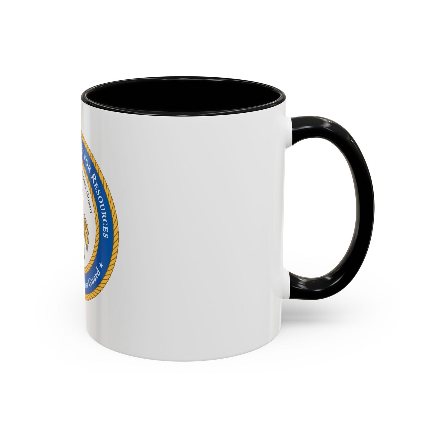 USCG Asst Commandant for Resources (U.S. Coast Guard) Accent Coffee Mug