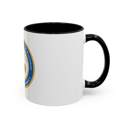 USCG Asst Commandant for Resources (U.S. Coast Guard) Accent Coffee Mug