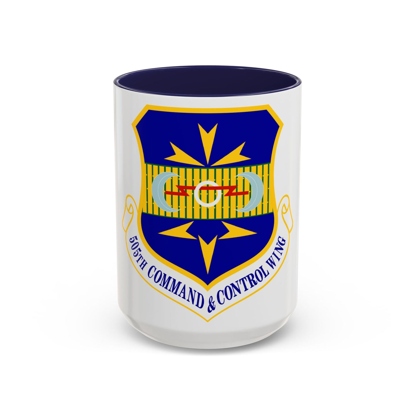 505th Command and Control Wing (U.S. Air Force) Accent Coffee Mug