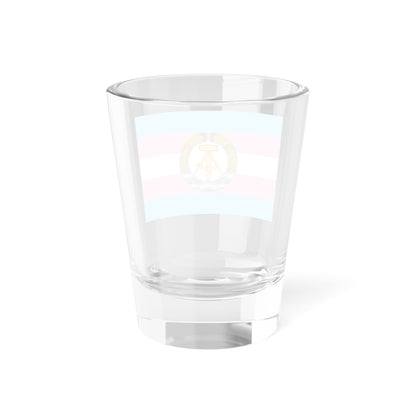 Trans DDR Flag (Germany) Shot Glass 1.5oz