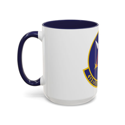 412th Test Support Squadron (U.S. Air Force) Accent Coffee Mug