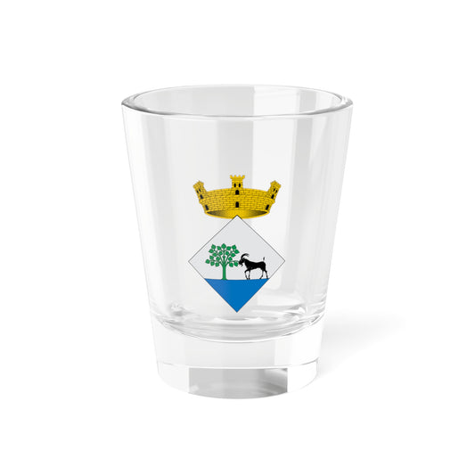 Escut de Cabrera de Mar (Spain) (Coat of Arms) Shot Glass 1.5oz