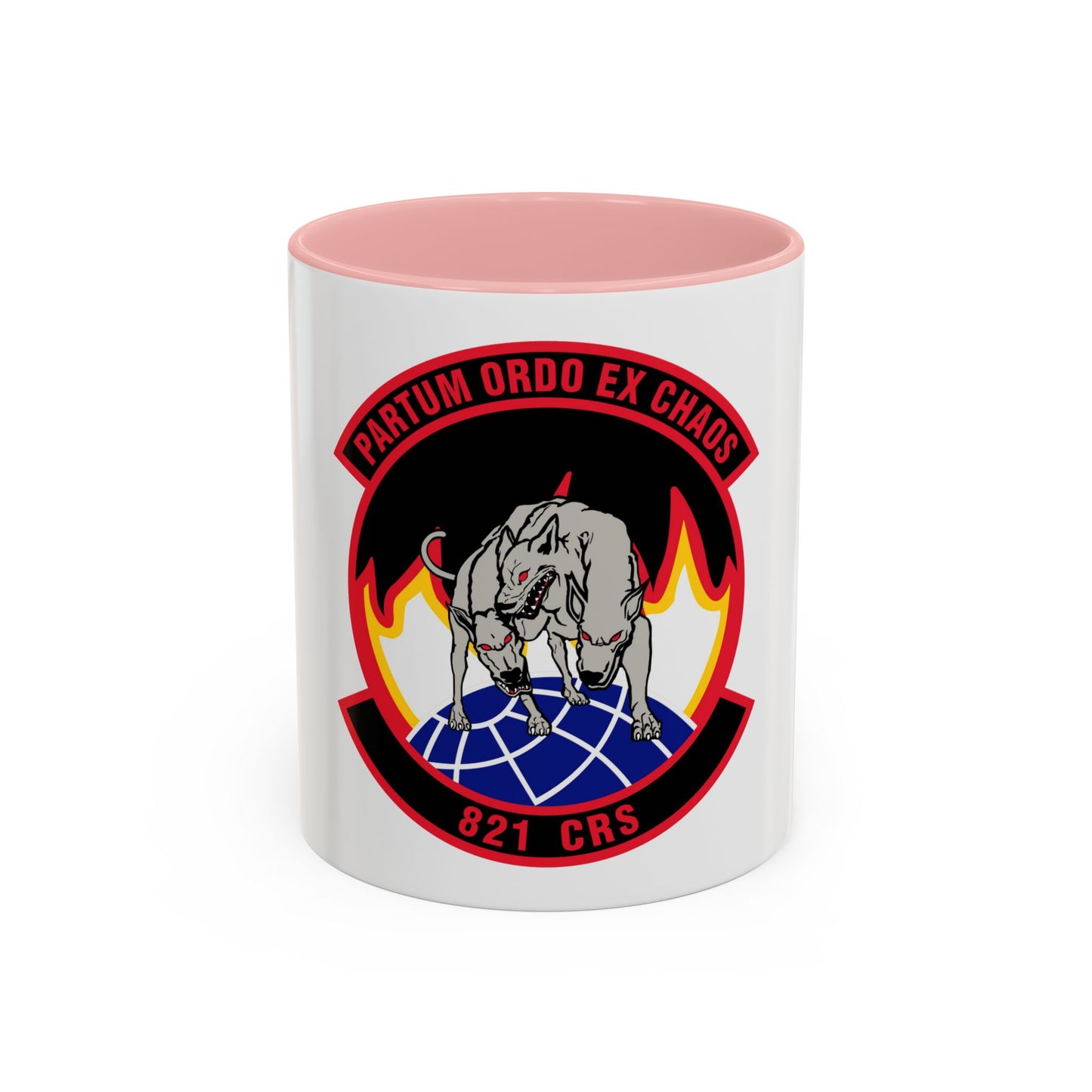 821 Contingency Response Sq AMC (U.S. Air Force) Accent Coffee Mug