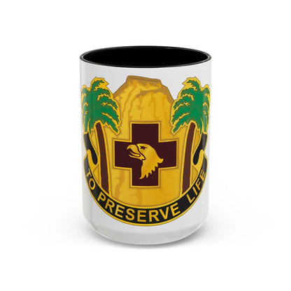 531st Hospital Center (U.S. Army) Accent Coffee Mug-15oz-Black-Go Mug Yourself